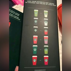 Starbucks hot cups